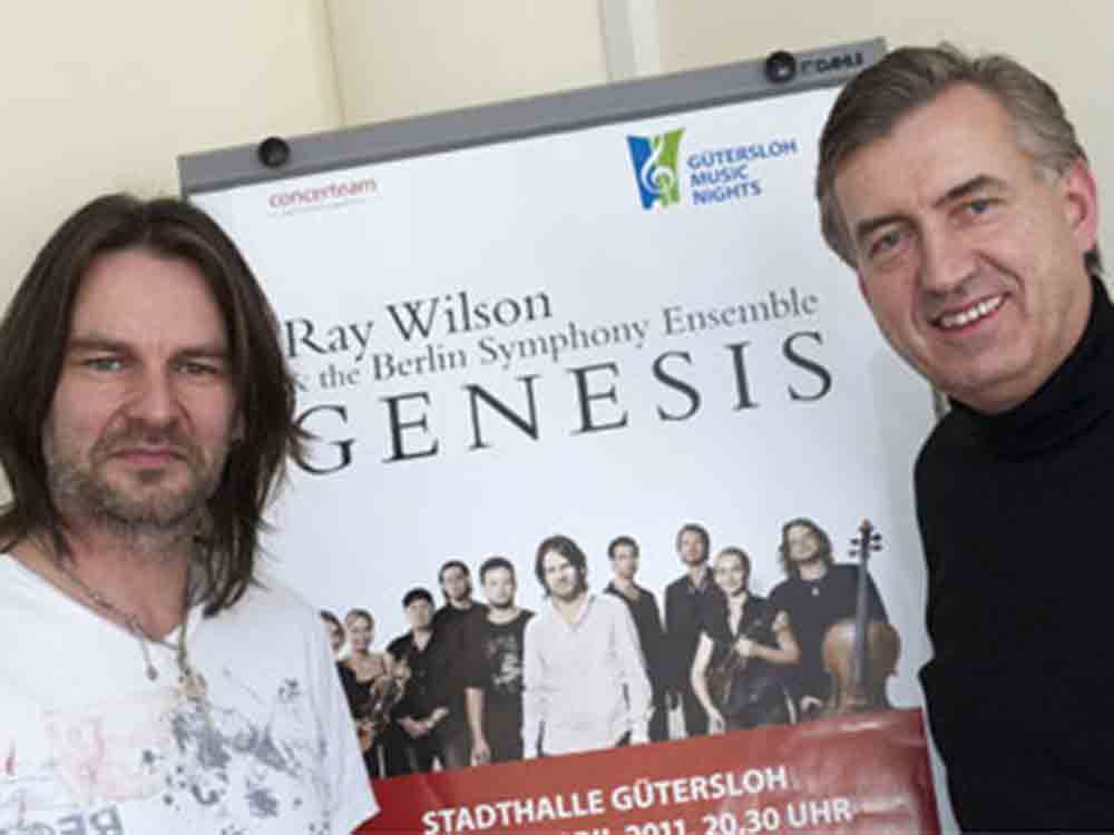 Gütersloh Music Nights 2011, Gütsel Interview mit Ray Wilson, Ex Genesis, Gütersloh