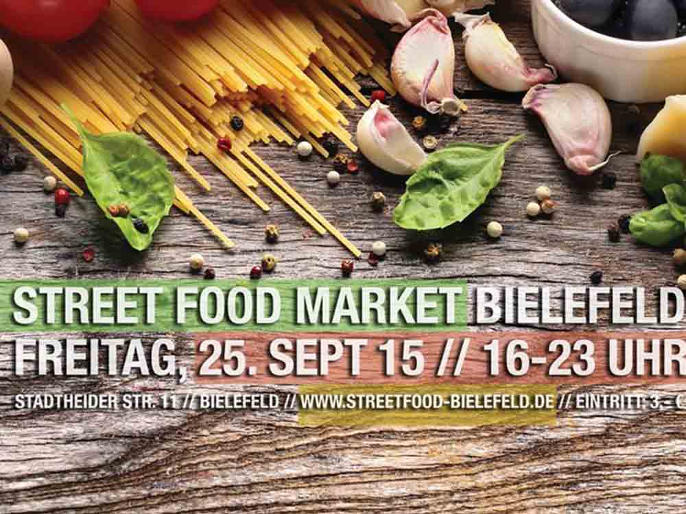 Die Street-Food-Market-Sommersaison in Bielefeld wird beendet