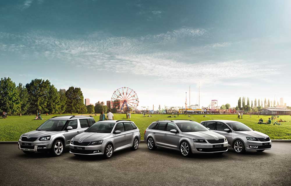 Grund zur Freude: Škoda präsentiert die neue Sondermodellreihe »Joy«