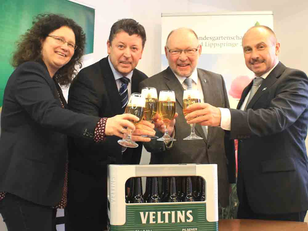 Veltins ist Bierpartner der Landesgartenschau 2017