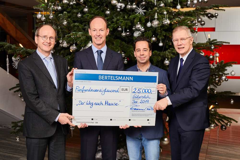 Bertelsmann spendet 25.000 Euro für schwerstkranke Kinder