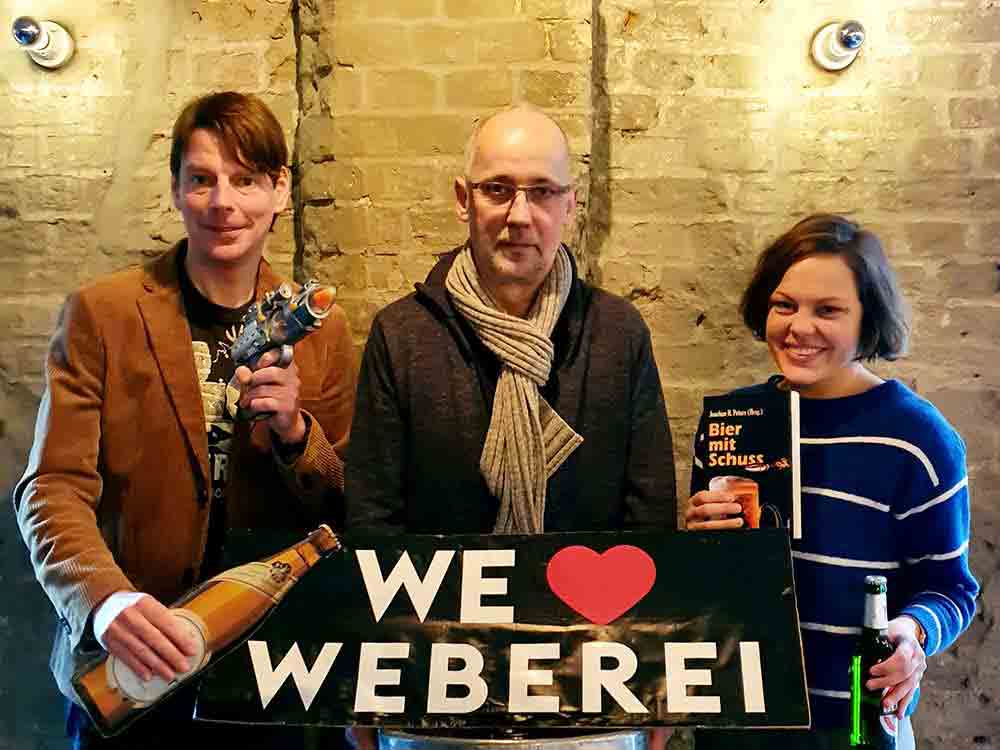 Crime-Night in der Weberei – Lesung »Bier mit Schuss«