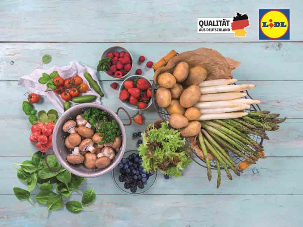 Deutsche Ernte 2021: Lidl bietet noch mehr regionales Obst und Gemüse an