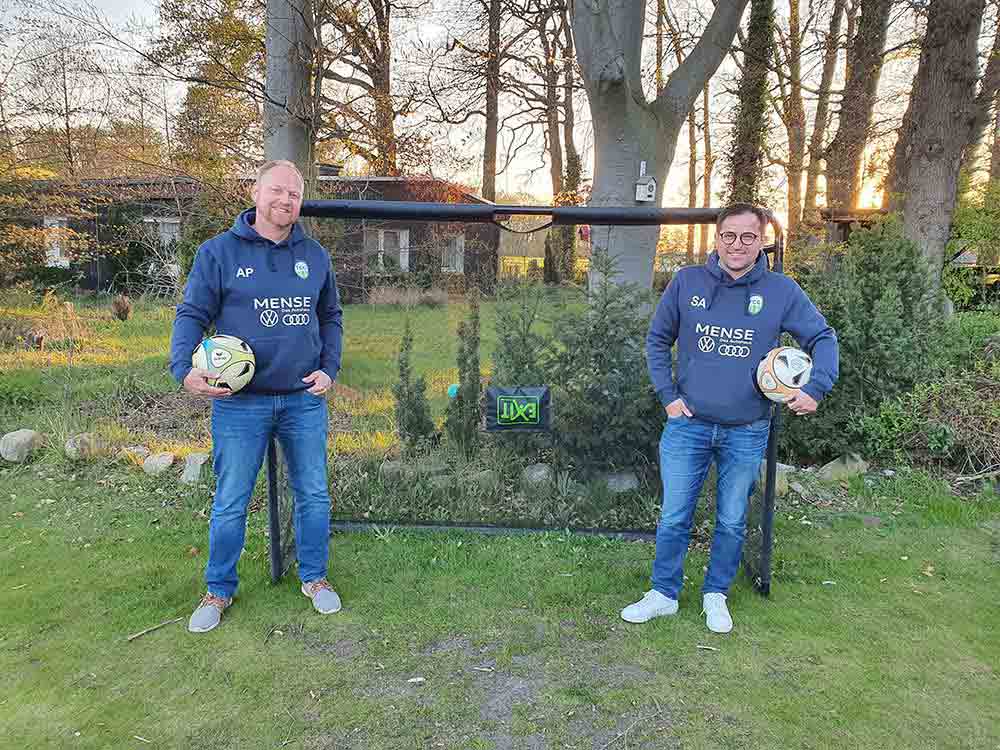 FC Gütersloh Zwei plant länger mit Trainer Andre Pählig und Co-Trainer Salih Ayhan