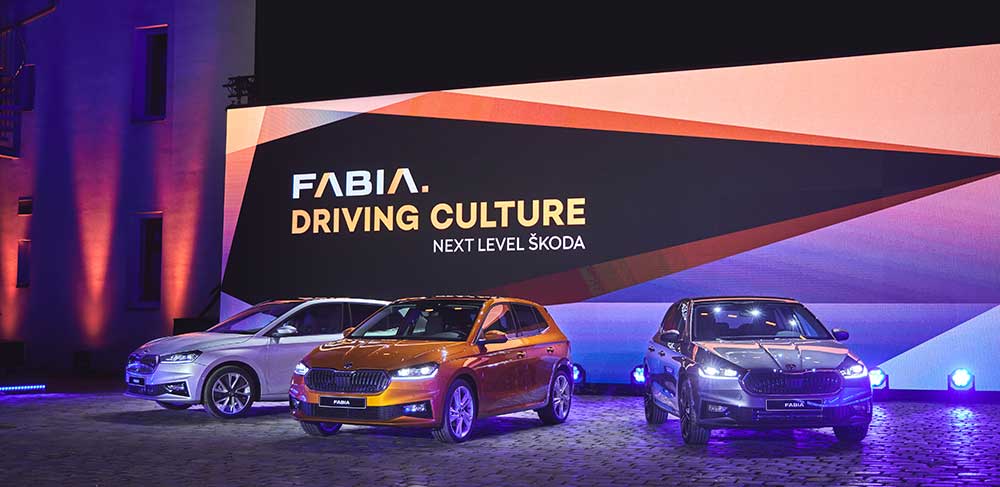 Die Weltpremiere des neuen Škoda Fabia in Bildern