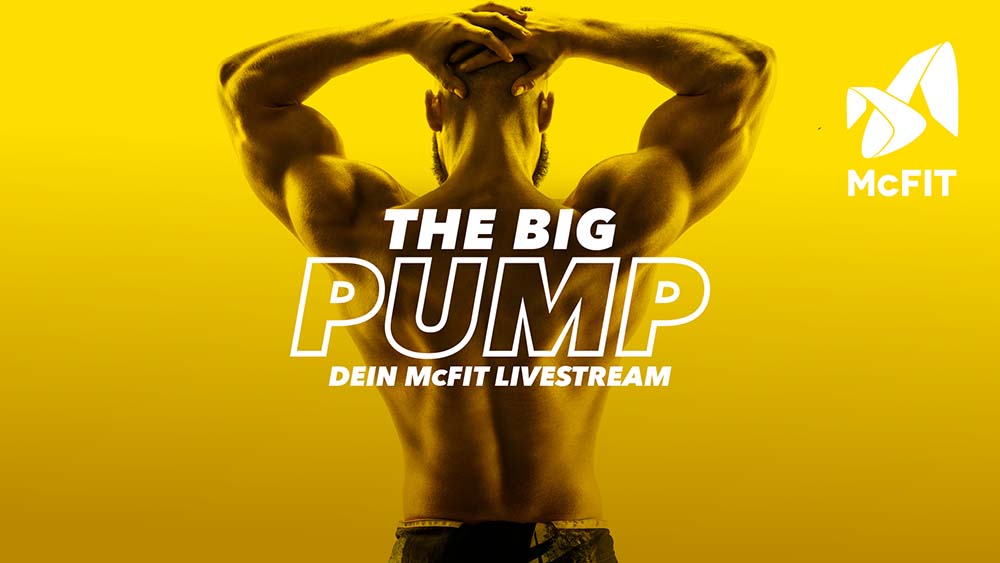 »The Big Pump« – McFit ruft ersten Fitness-Channel ins Leben