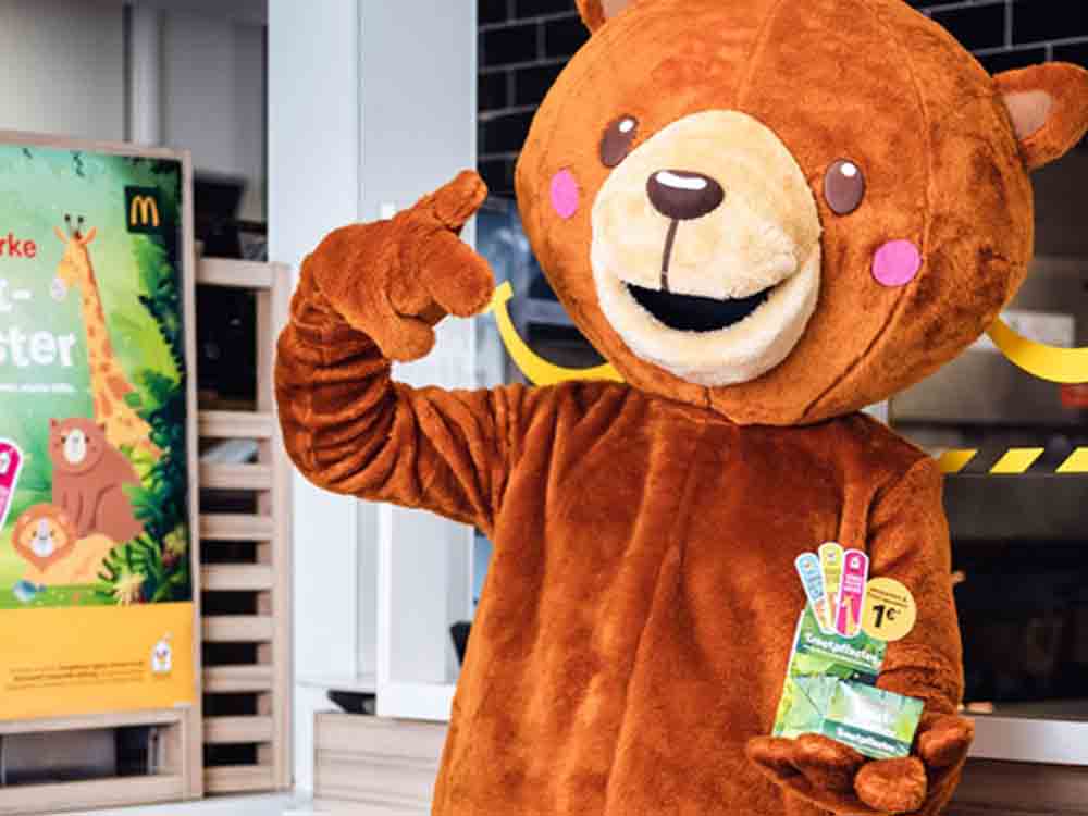 McDonald’s zeigt soziales Engagement – mit einem bärenstarken Comeback der »Trostpflaster«-Charity-Aktion