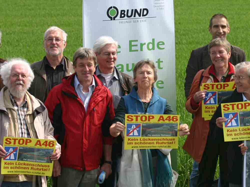 Nach dem Urteil des Bundesverfassungsgerichts: BUND und GigA fordern Stopp der A46-Planungen