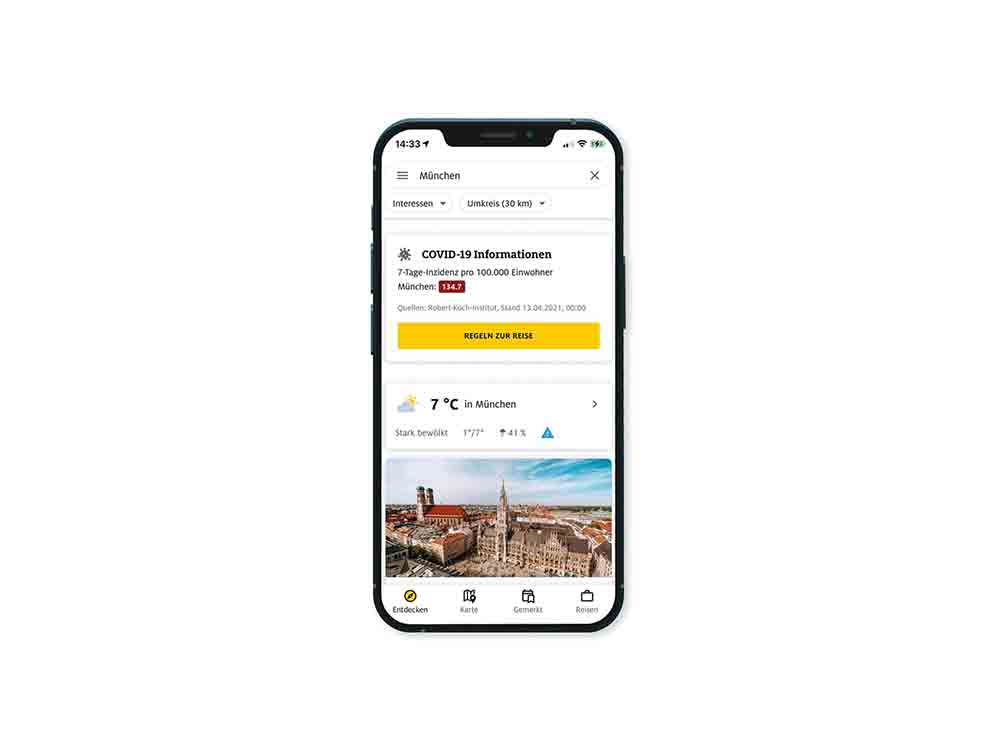 Urlaubsplanung – aber sicher: ADAC-Trips-App jetzt mit Corona-Informationen