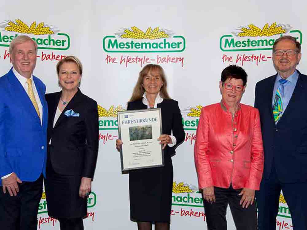 Gratulation zu 150 Jahren Großbäckerei Mestemacher in Gütersloh