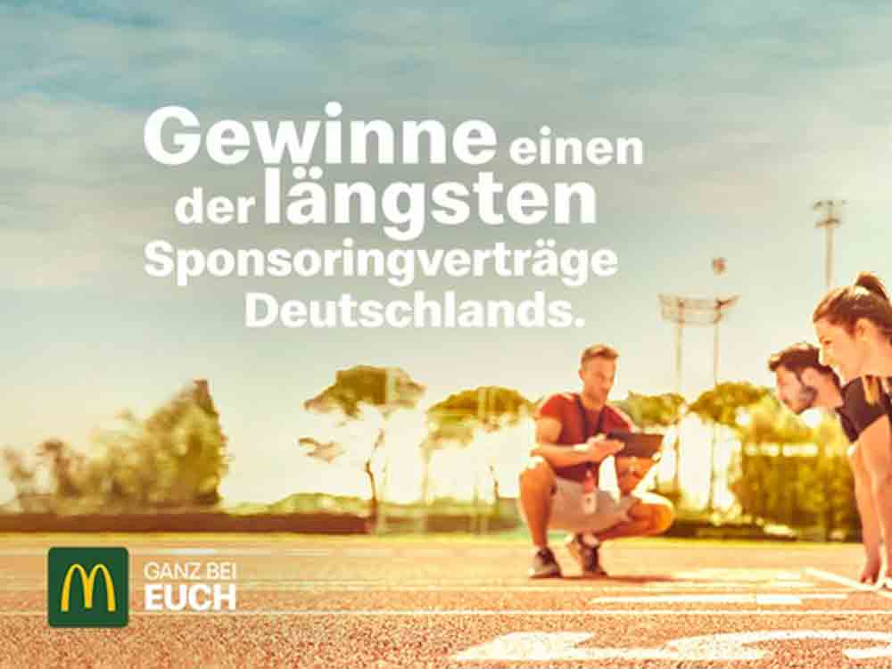 #50FOR50 für den Amateursport: McDonalds vergibt einen der längsten Sponsoringverträge Deutschlands