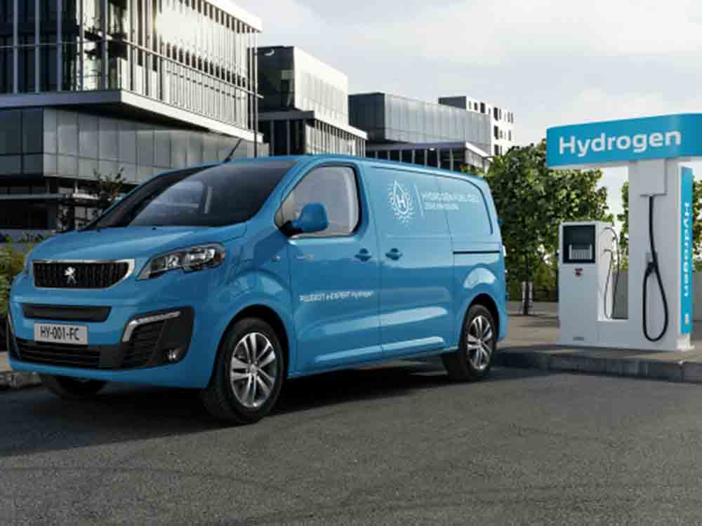 Der neue Peugeot e-Expert Hydrogen in Gütersloh: Hydrogen geht in Serie