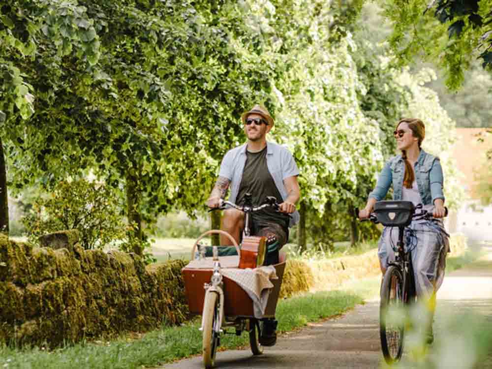 »Kurz Urlaub, lange träumen«: Radfahren auf der 100-Schlösser-Route im Münsterland