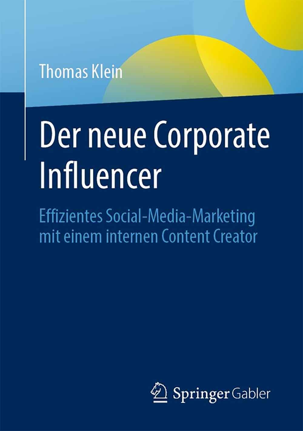 Anzeige: Lesetipps für Gütersloh: Thomas Klein, »Der neue Corporate Influencer«