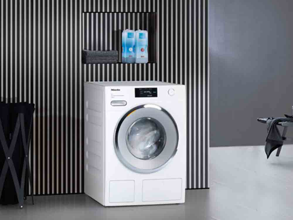 Neues Energielabel: Miele-Hausgeräte wie die Miele-Waschmaschine WWD 320 WPS auch weiterhin als sehr energieeffizient eingestuft
