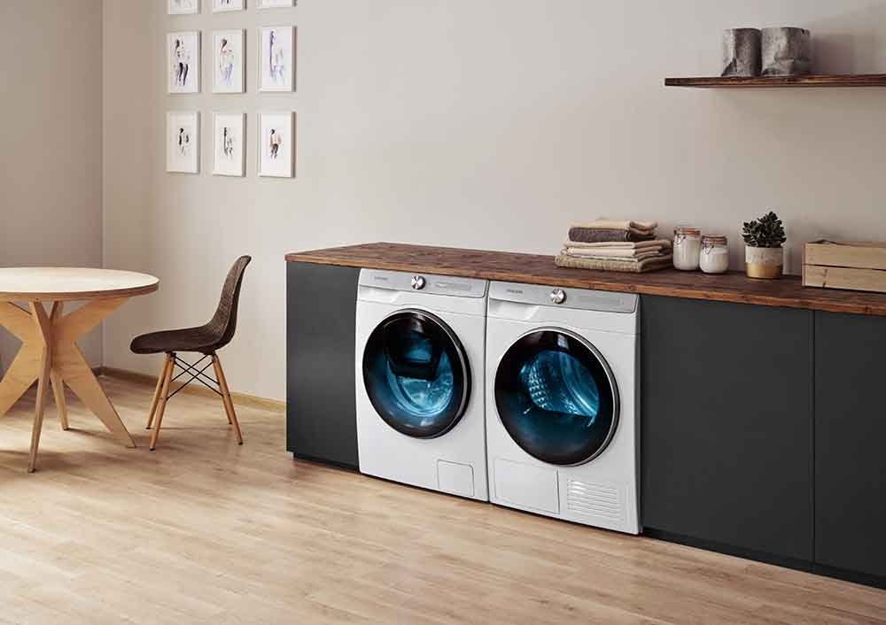 Samsung wäscht mit Hygieneprogramm hygienisch sauber – Samsung Waschmaschine in Gütersloh