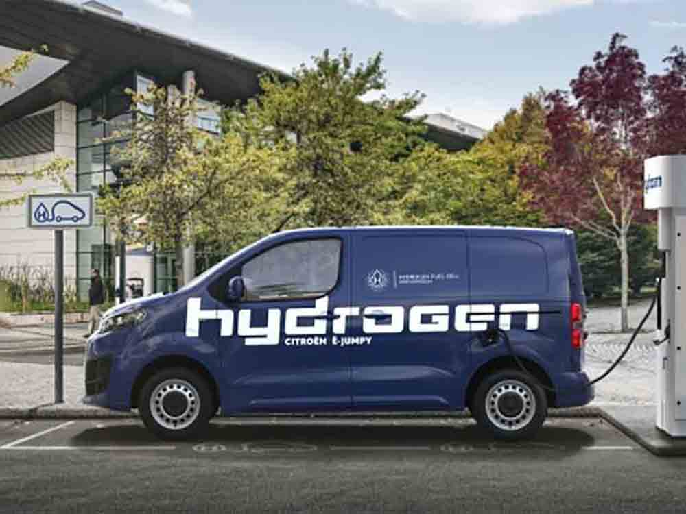 Neuer Citroën ë-Jumpy Hydrogen 1 in Gütersloh: Transporter mit Brennstoffzelle für emissionsfreie Fahrten