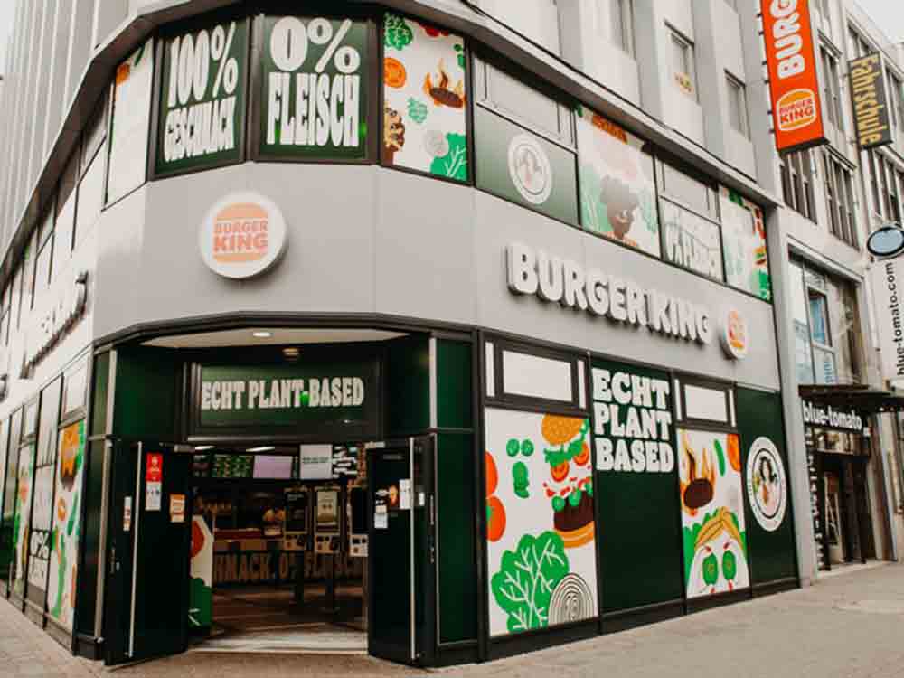 100 Prozent Geschmack. null Prozent Fleisch: weltweit erstes »Plant-based« Burger-King-Restaurant in Köln