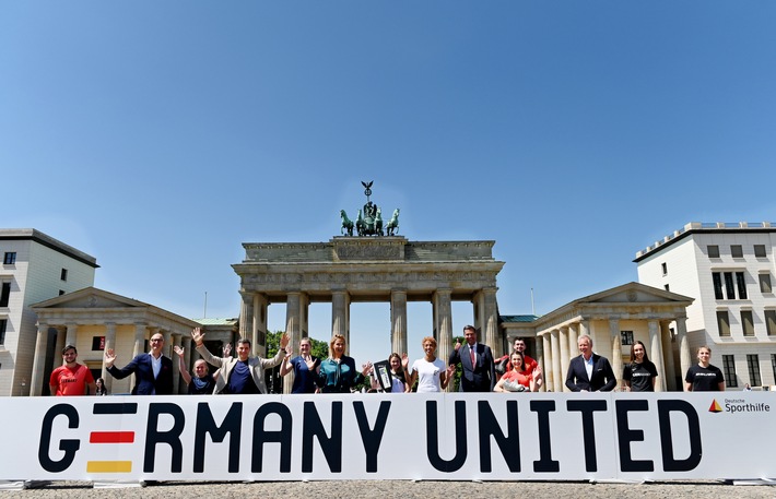 Sporthilfe-Kampagne »Germany United« ruft zu neuem Wir-Gefühl in der Gesellschaft auf