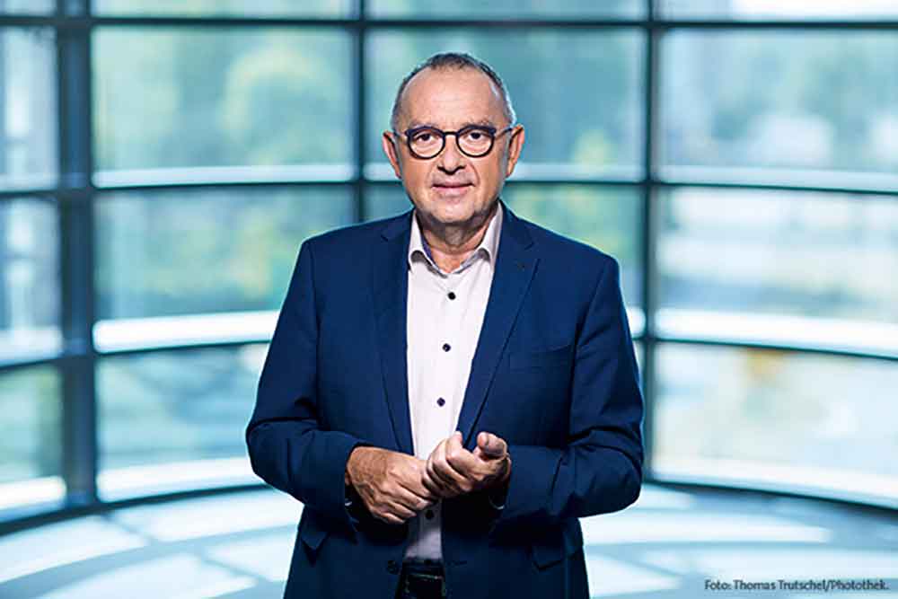 SPD-Vorsitzender Norbert Walter-Borjans auf Dialogtour in Gütersloh