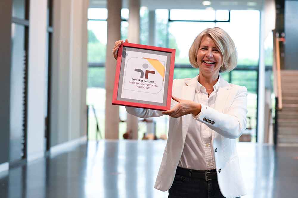 FH Bielefeld erneut als familiengerechte Hochschule ausgezeichnet