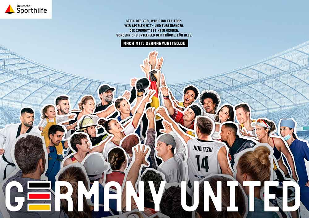 Jürgen Klopp: »Sporthilfe-Kampagne ›Germany United‹ zeigt den Sportlern, dass wir alle Vertrauen in sie haben«
