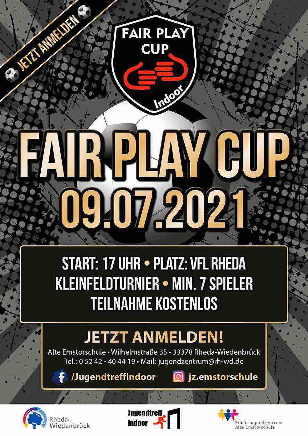 Fußballer fiebern Fair-Play-Cup in Rheda-Wiedenbrück entgegen