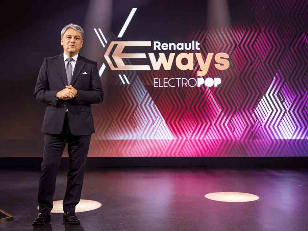 »Renault eWays«-Electropop: zehn neue Elektrofahrzeuge allein bis 2025