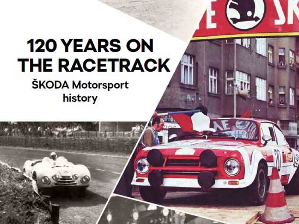 120 Jahre Škoda-Motorsport: Broschüre und Video zu ausgewählten Meilensteinen