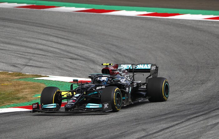 Das Mercedes-AMG-Petronas-F1-Team belegte beim Großen Preis von Österreich 2021 die Plätze zwei und vier