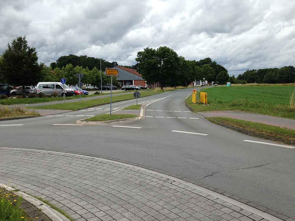 Oesterweger Straße in Harsewinkel ab Kreisverkehr gesperrt
