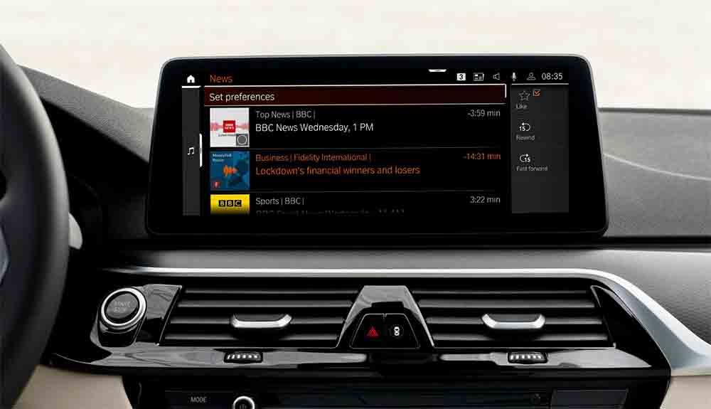 In-Car-News-Feed: Nachrichten in Echtzeit mit der neuen BMW-News-App