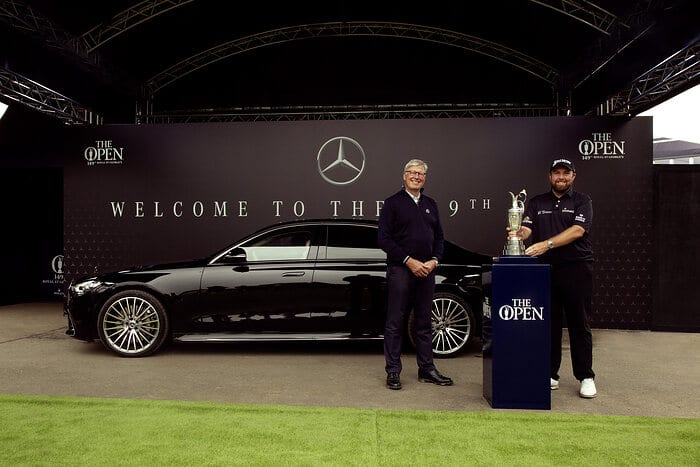 Mercedes-Benz zum zehnten Mal bei »The Open«: Erfolgreiche Partnerschaft feiert Jubiläum