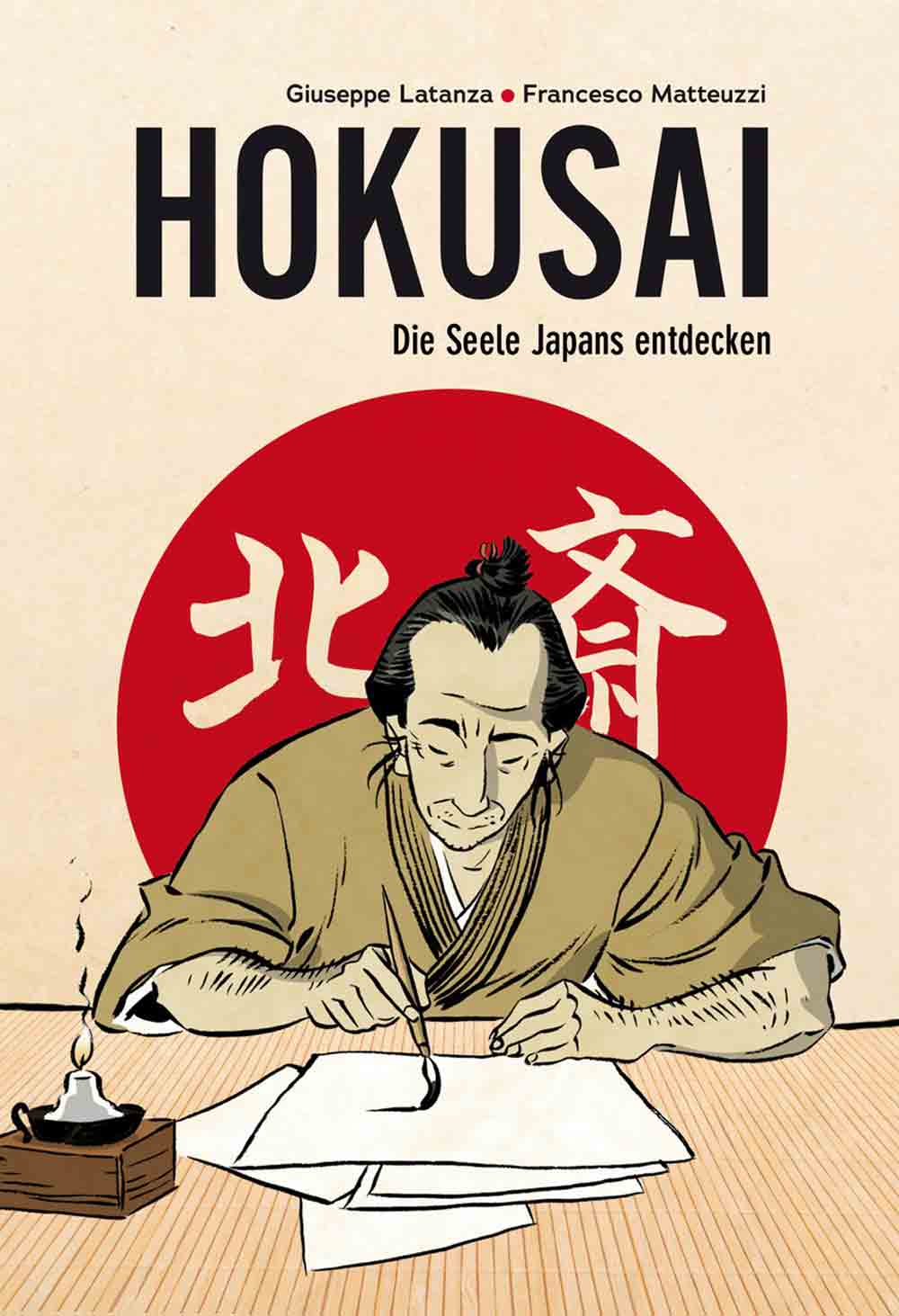 Anzeige: Lesetipps für Gütersloh: Matteuzzi, Latanza, »Hokusai – die Seele Japans entdecken«