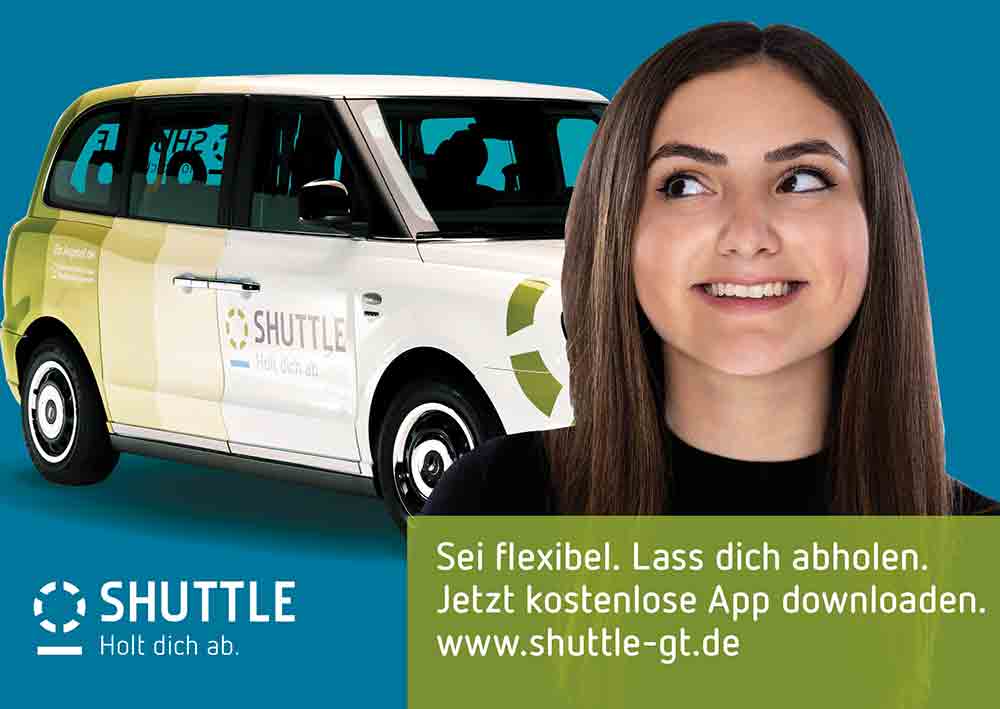 Anzeige: Shuttle der Stadtwerke Gütersloh! Mit Video!