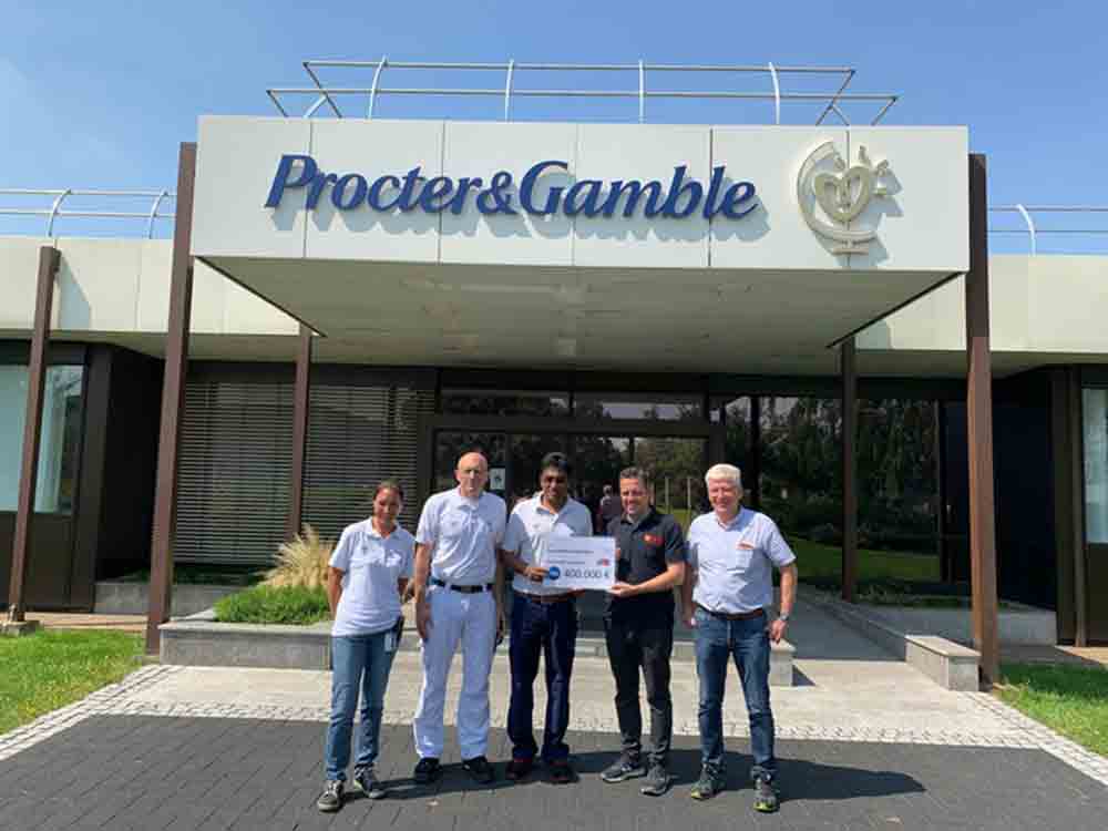 Procter & Gamble spenden 400.000 Euro an die Feuerwehr in Euskirchen