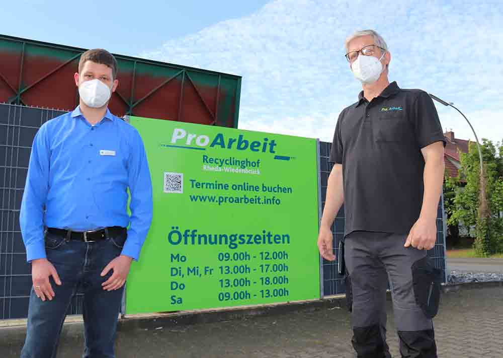 Längere Öffnungszeiten am Recyclinghof in Rheda-Wiedenbrück