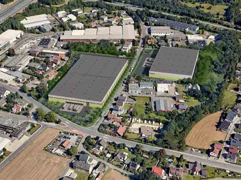 Künftige Nutzer gesucht: In Bielefeld Hillegossen entstehen 2 moderne Gewerbehallen