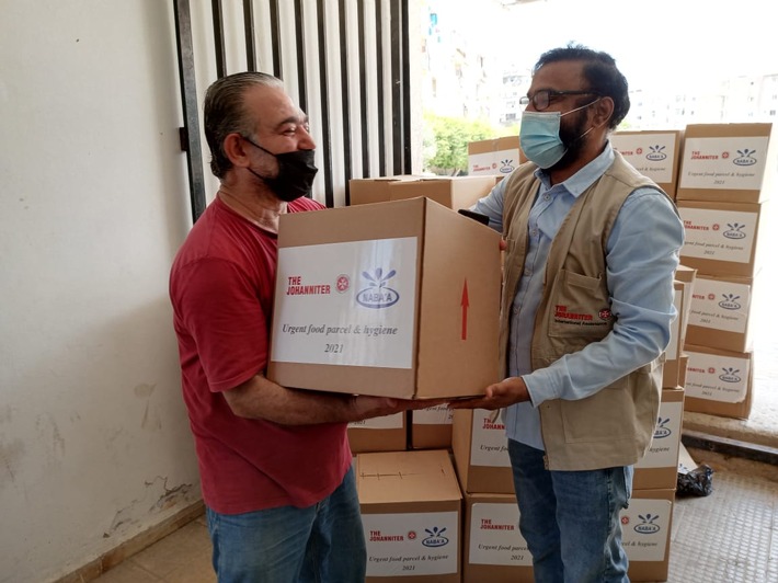 Libanon: Hilfe gegen den Zusammenbruch Johanniter starten weitere Nahrungsmittelhilfen für die hungernde Bevölkerung