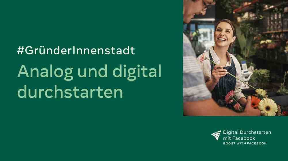 Start der Kampagne #GründerInnenstadt: Mit Facebook und Instagram digital und analog durchstarten