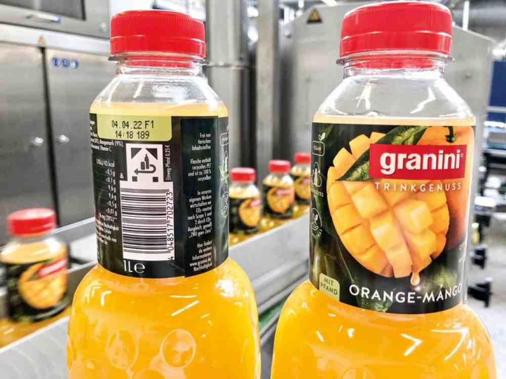 Eckes-Granini-Marken starten schon jetzt mit Pfand auf Saft- und Nektar-PET-Flaschen