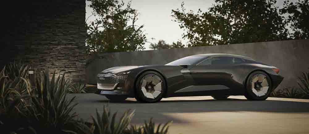 Offen für Zukunft – Audi »skysphere concept« streckt sich um bis zu 25 Zentimeter
