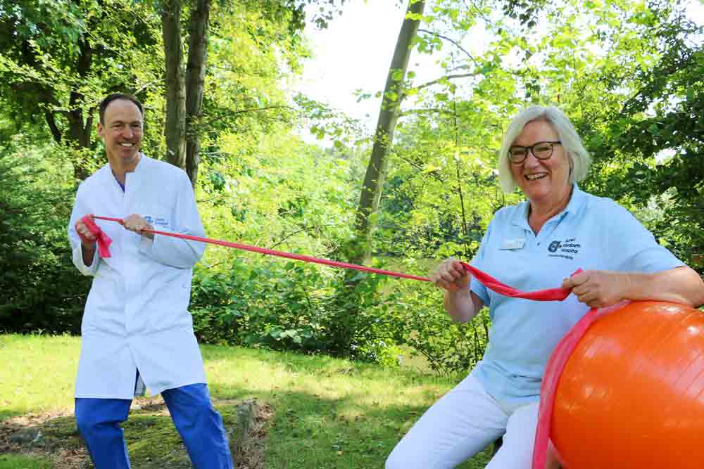 Lungen-Sport bei Long-Covid Sankt-Elisabeth-Hospital in Gütersloh bietet Reha-Sport zur Regeneration an