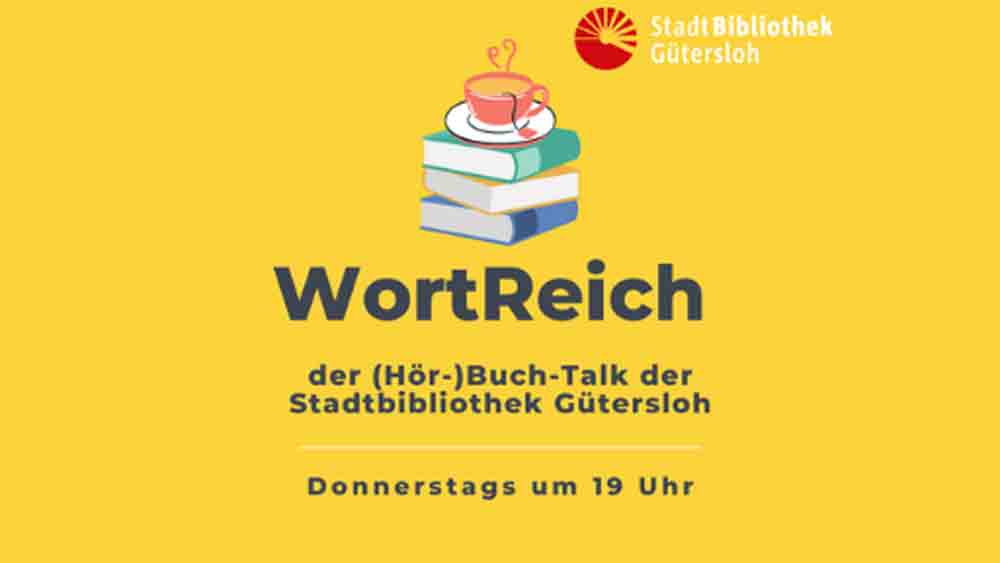 (Hör-)Buch-Talk »WortReich« in Gütersloh geht in die zweite Runde