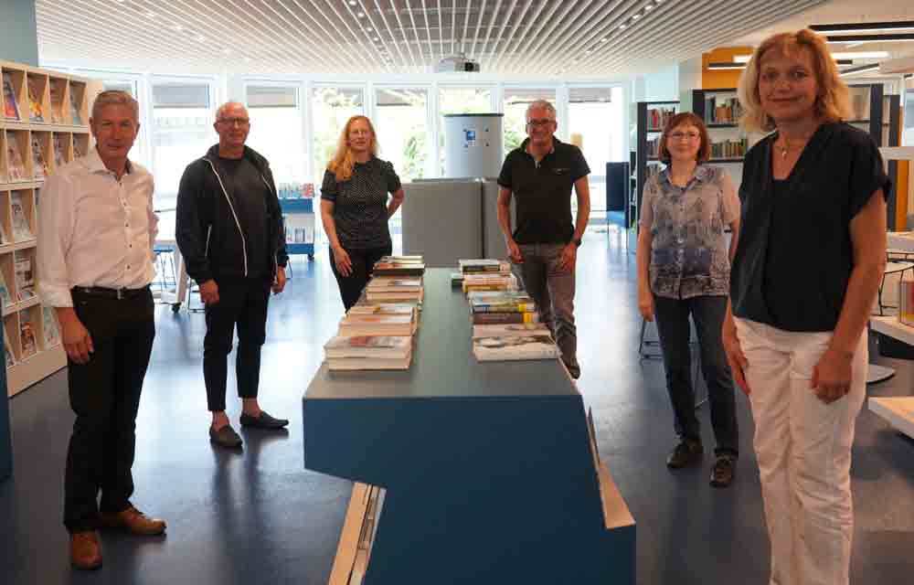 Wiedereröffnung der Bibliothek Verl