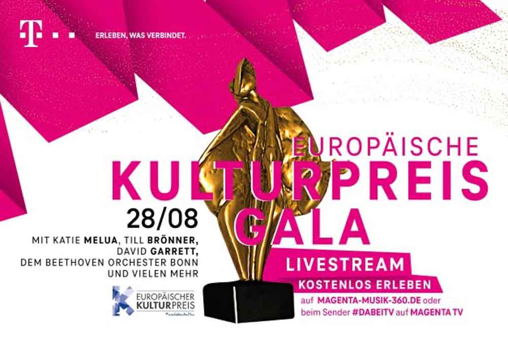 Exklusiv: Europäischer Kulturpreis im Telekom-Livestream