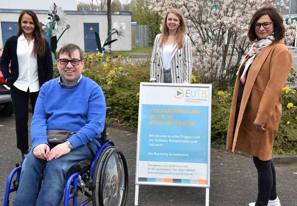 Beratung auf Augenhöhe: Jürgen Linnemann ist ehrenamtlicher Berater für Menschen mit Behinderung im Kreis Gütersloh
