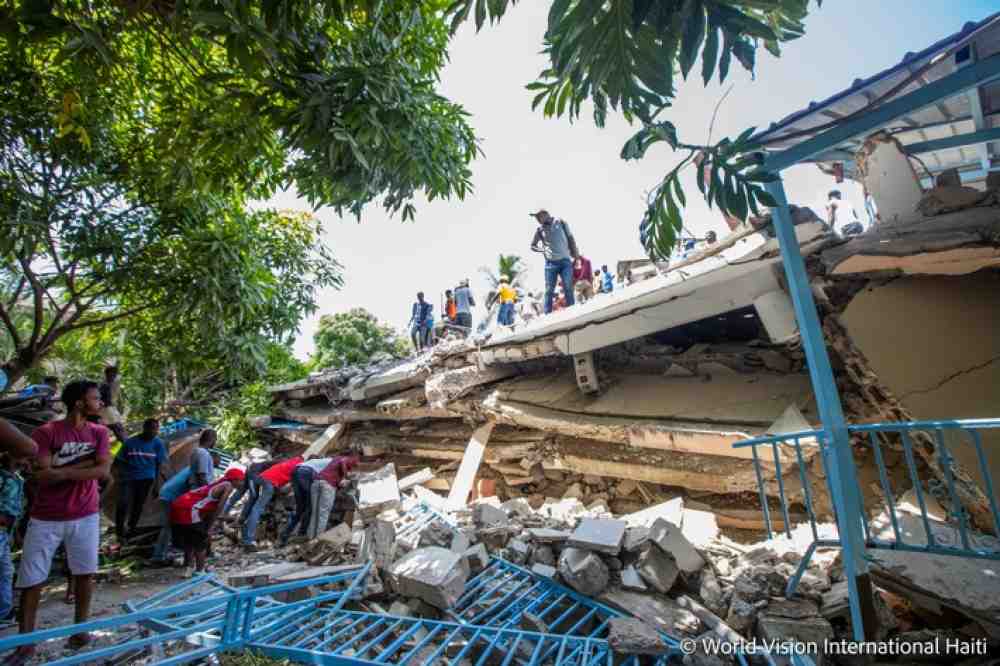 Erdbeben in Haiti: Tropischer Sturm »Grace« verschärft die Lage