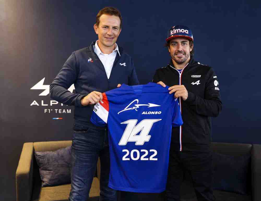 Alpine-F1-Team bestätigt Fernando Alonso als Fahrer für 2022