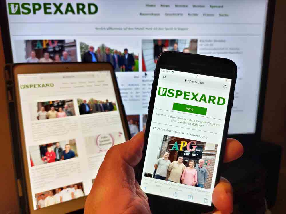 Relaunch für die Spexarder Website – www.spexard.de goes mobile